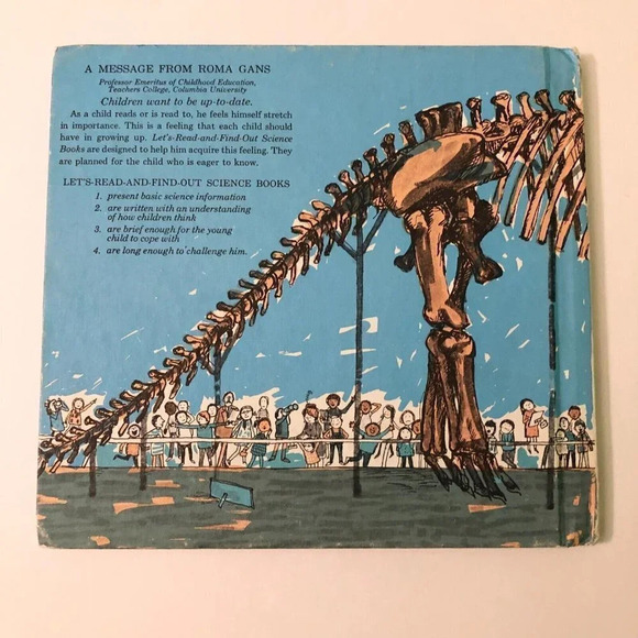 Vintage 1969 My Visit to the  Dinosaurs by Aliki Science Book - Picture 2 of 16